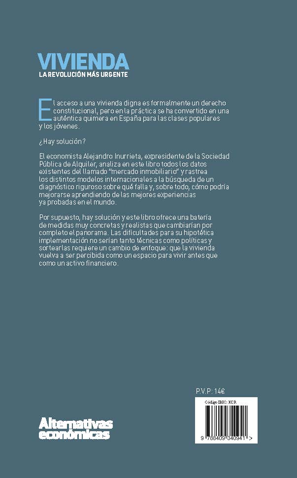 Vivienda. La revolución más urgente
