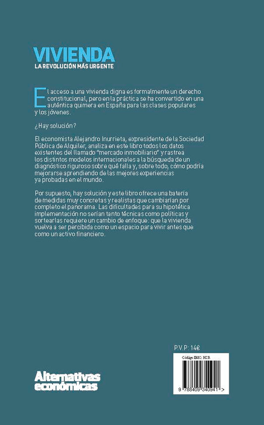 Vivienda. La revolución más urgente