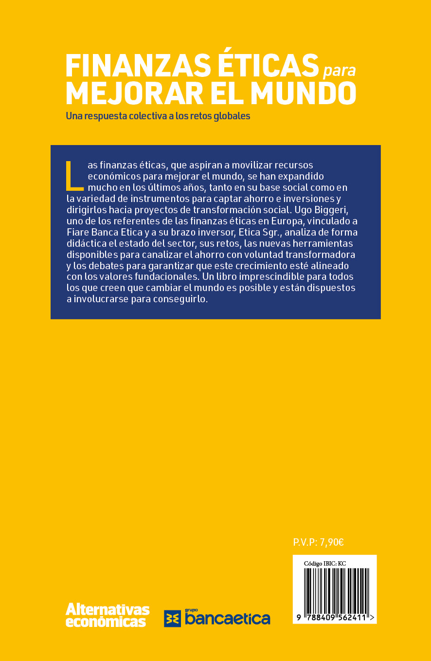 Finanzas éticas para mejorar el mundo